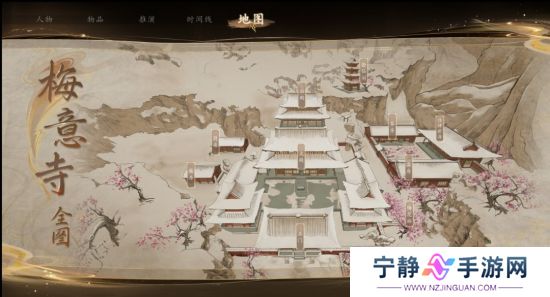 3D古风悬疑探索游戏《火起雪中寺》Steam页面 年内发售
