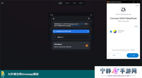 uniswap去中心化交易所交易流程