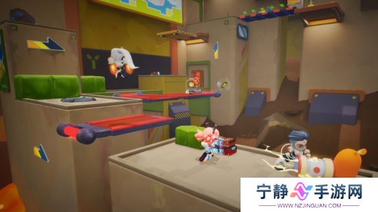 闯关型派对游戏《异星狂奔》Steam页面 年内发售