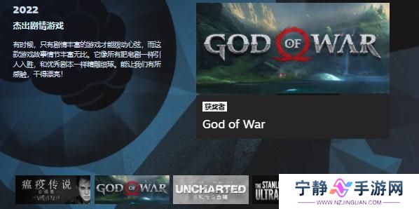 Steam2022年度大奖名单