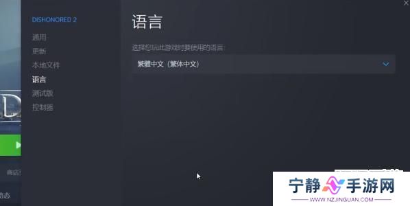 耻辱终极版怎么设置中文